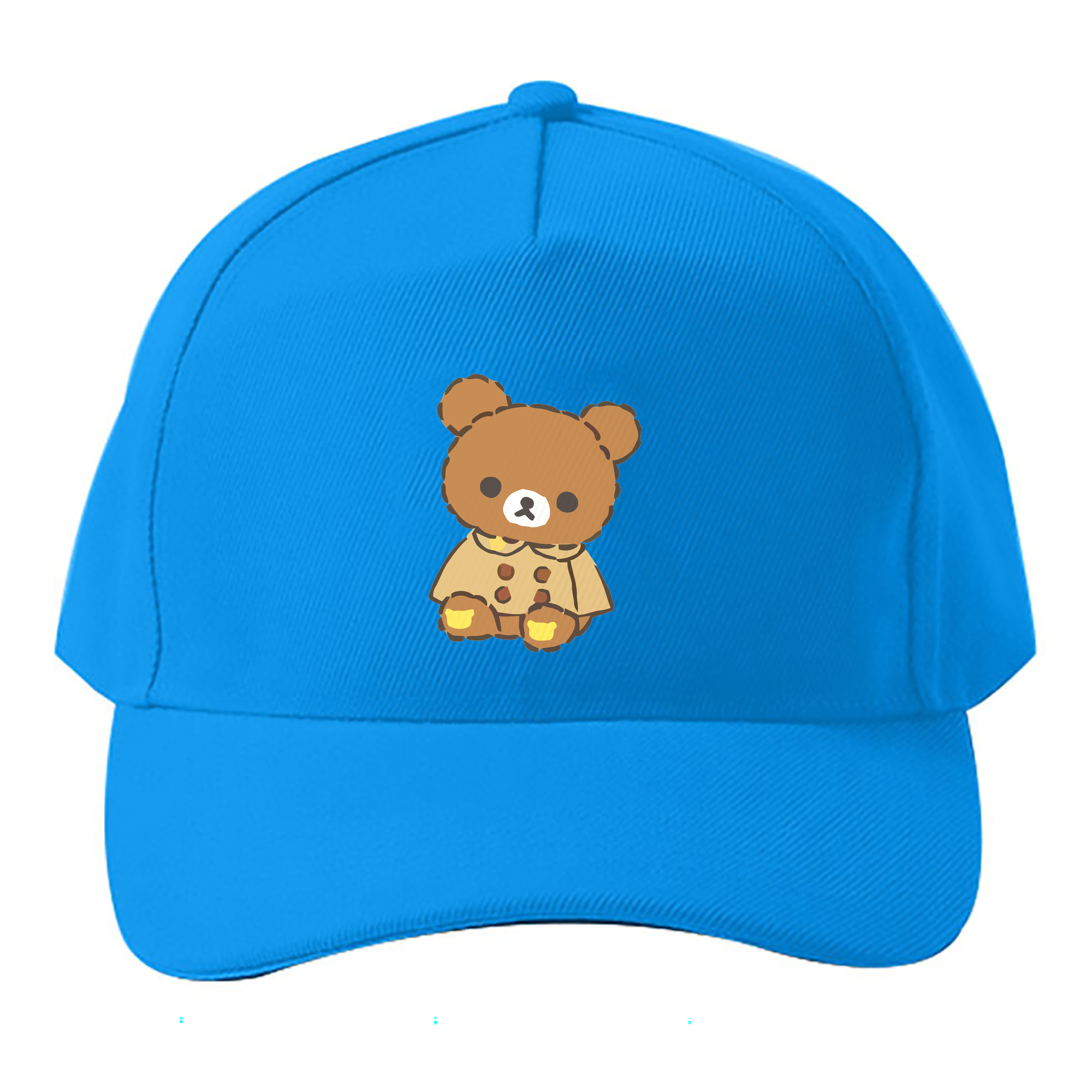 （画像用） リラックマ リラックマ キイロイトリ Rilakkuma Korilakkuma Kiiroitori ベースボールキャップ 綿100％ 男女兼用 帽子 スポーツ